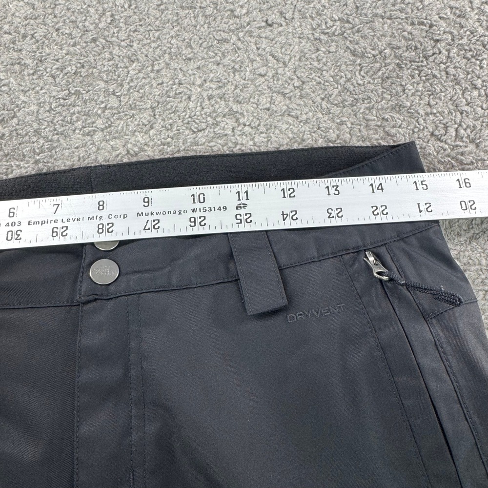 The North Face Women DryVent Snow Pants Black Insulated Ski Snowboard Sz S 30x34 - Picture 7 of 11
